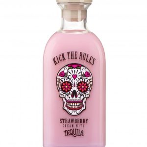CREMA DE LICOR KICK THE RULES FRESA TEQUILA 70CL 1U