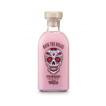 CREMA DE LICOR KICK THE RULES FRESA TEQUILA 70CL 1U CREMA DE LICOR KICK THE RULES FRESA TEQUILA 70CL 1U