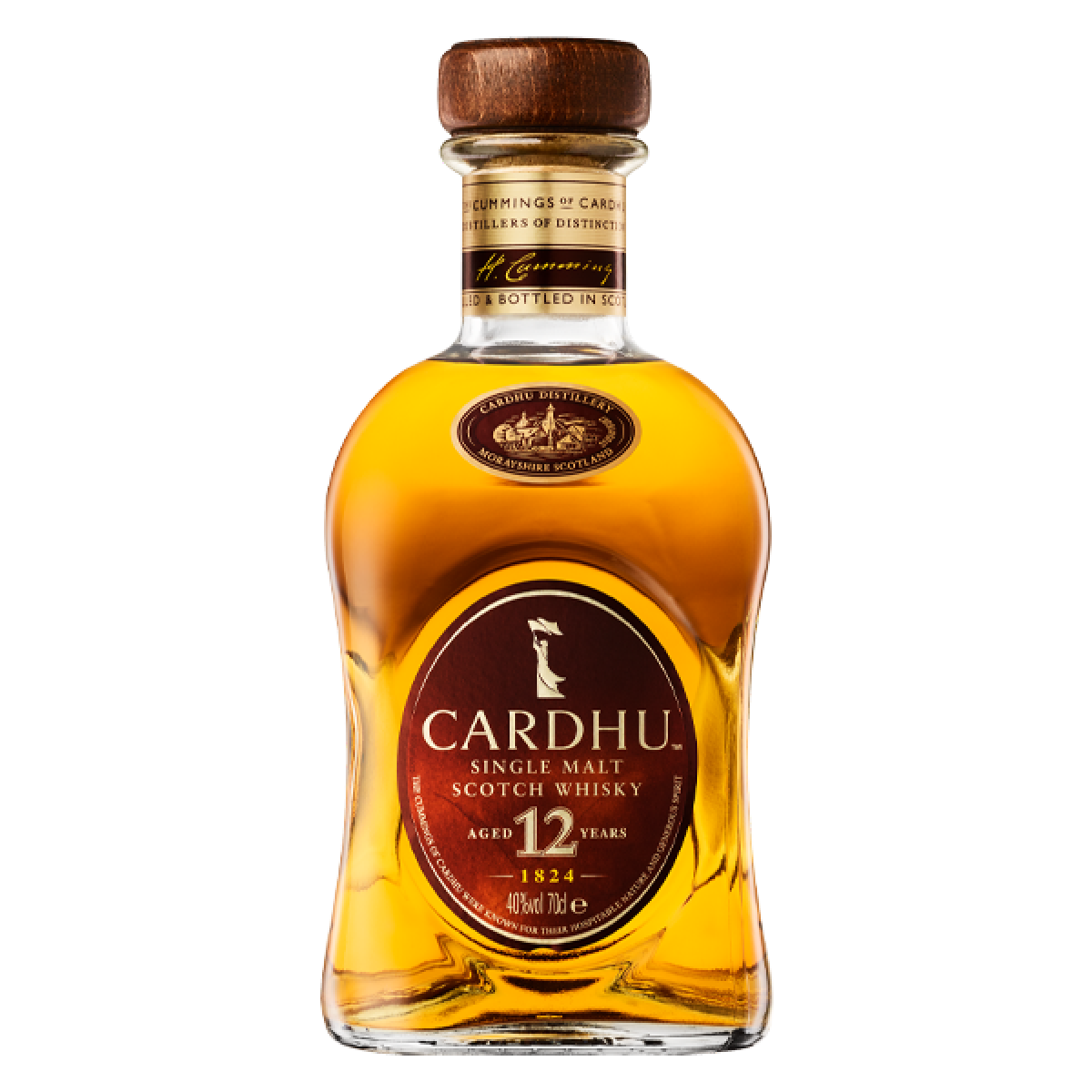 WHISKY CARDHU 12 AÑOS 70CL 1U WHISKY CARDHU 12 AÑOS 70CL 1U
