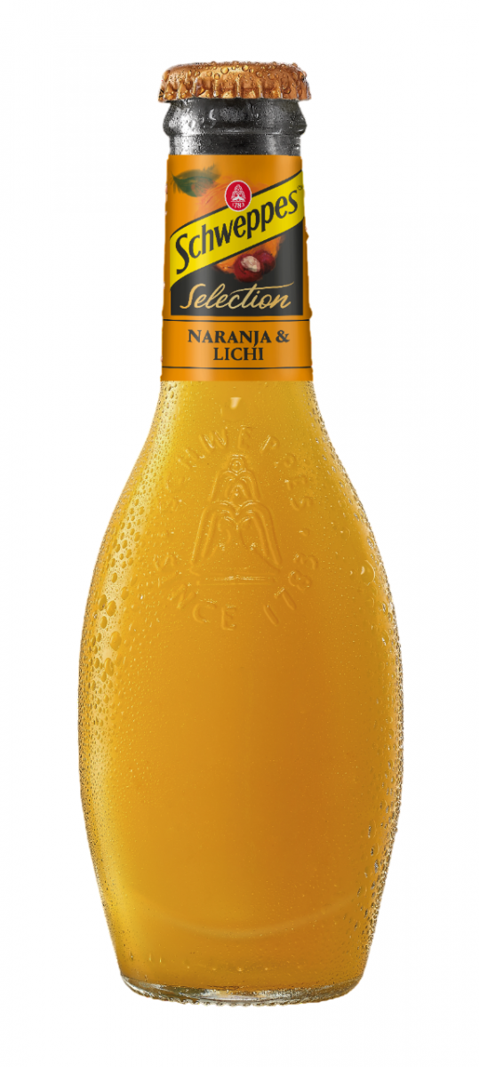 SCHWEPPES SELECTION NARANJA LICHI VIDRIO NR 20CL CAJA 12U SCHWEPPES SELECTION NARANJA LICHI VIDRIO NR 20CL CAJA 12U