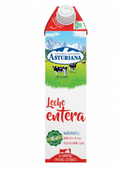 LECHE ASTURIANA ENTERA BRIK 1L PACK 6U LECHE ASTURIANA ENTERA BRIK 1L PACK 6U