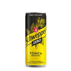 SCHWEPPES TONICA ZERO LATA 33CL CAJA 24U