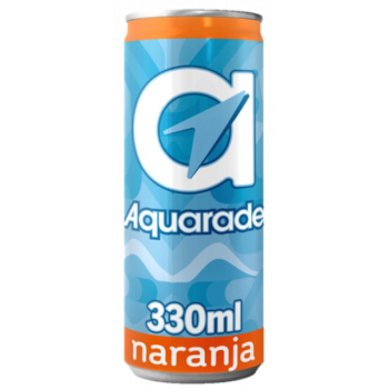 AQUARADE NARANJA ZERO LATA SLEEK 33CL CAJA 24U