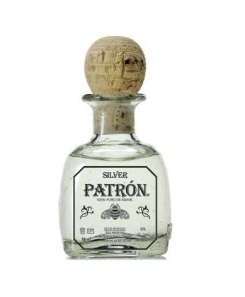 TEQUILA PATRON SILVER 5CL CAJA 60U TEQUILA PATRON SILVER 5CL CAJA 60U