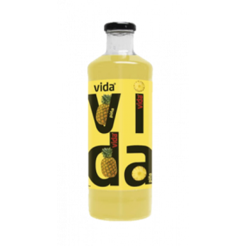 ZUMO VIDA PIÑA VIDRIO NR 1L CAJA 12U
