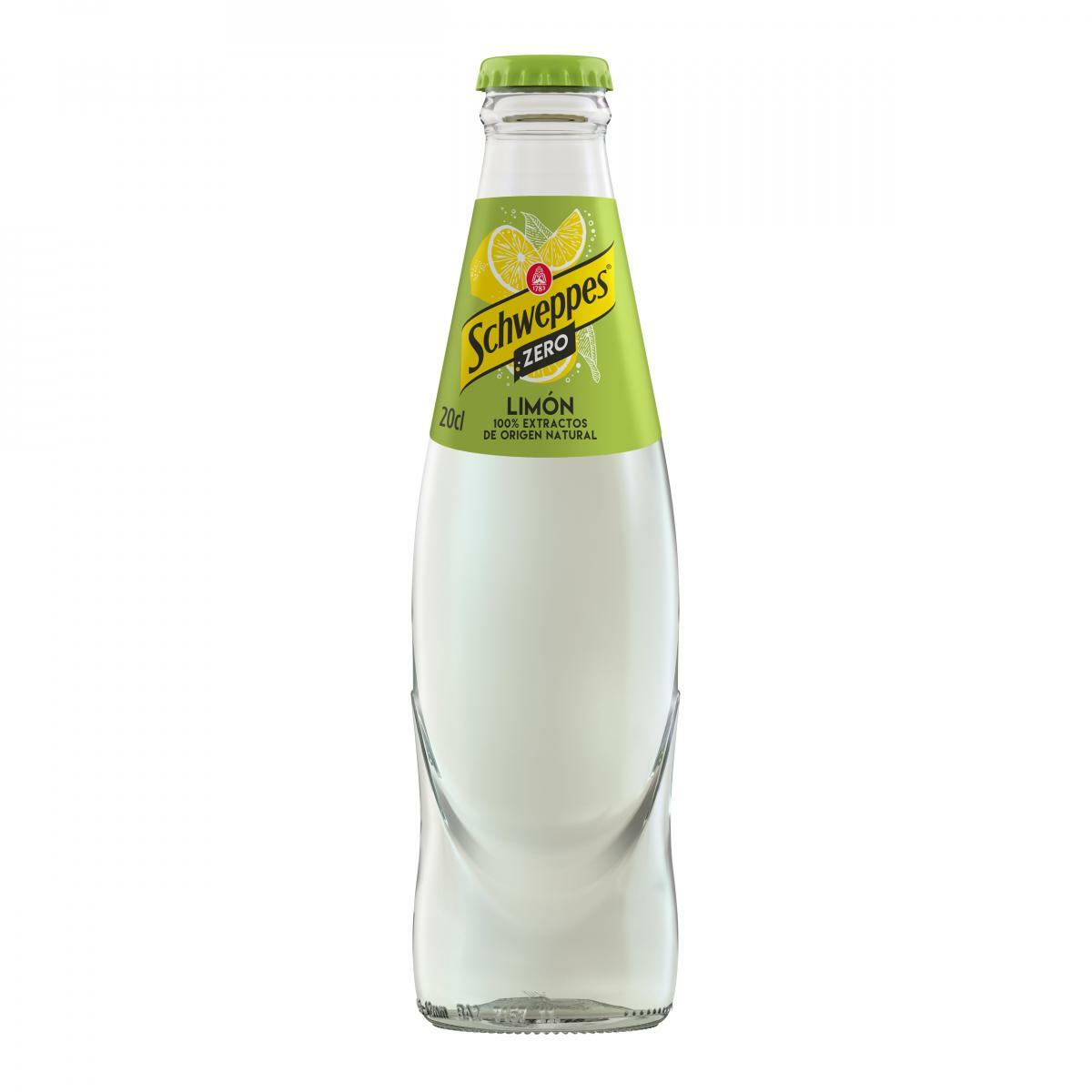 SCHWEPPES LIMON ZERO VIDRIO NR 20CL CAJA 24U SCHWEPPES LIMON ZERO VIDRIO NR 20CL CAJA 24U