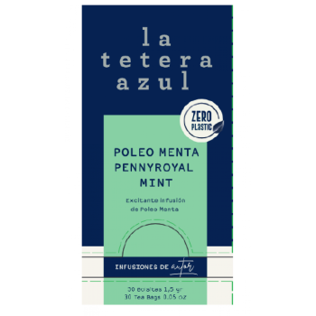 INFUSION LA TETERA AZUL POLEO MENTA BOLSA 1,5GR ESTUCHE 30U