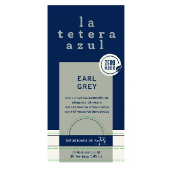 INFUSION LA TETERA AZUL TE EARL GREY BOLSA 1,5GR ESTUCHE 30U