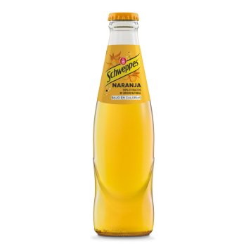 SCHWEPPES NARANJA LOW CAL VIDRIO NR 20CL CAJA 24U