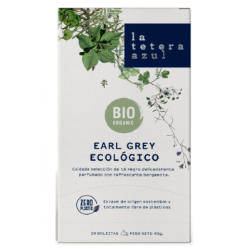 INFUSION LA TETERA AZUL TE EARL GREY BIO BOLSA 2GR 20U