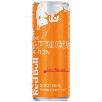 RED BULL APRICOT LATA 25CL CAJA 24U