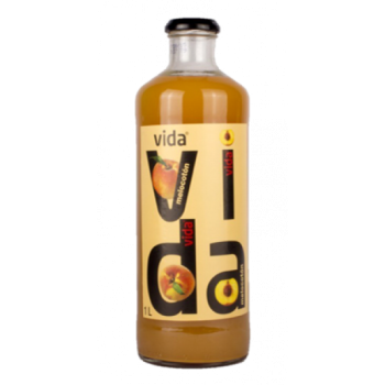 ZUMO VIDA MELOCOTON VIDRIO NR 1L CAJA 12U