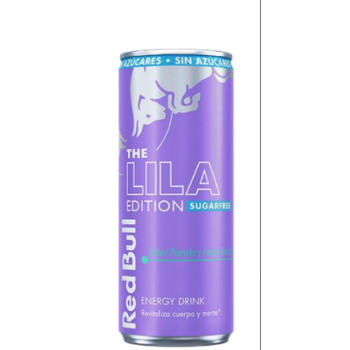 RED BULL SUGAR FREE LILA EDITION POMELO LATA 25CL CAJA 24U