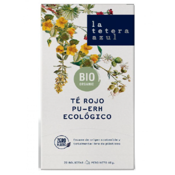 INFUSION LA TETERA AZUL TE ROJO BIO BOLSA 2GR 20U