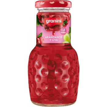 ZUMO GRANINI ARANDANOS VIDRIO NR 20CL CAJA 24U