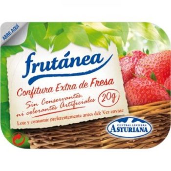 CONFITURA FRESA FRUTANEA TARRINA 20GR CAJA 96U