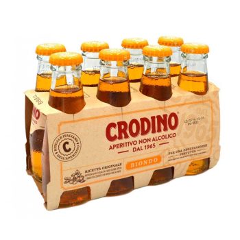 APERITIVO CRODINO VIDRIO NR 17,5CL 8X3 CAJA 24U