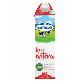 LECHE ASTURIANA ENTERA BRIK 1L PACK 6U