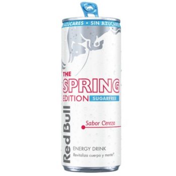 RED BULL SPRING EDITION SUGAR FREE CEREZA LATA SLEEK 25CL CAJA 24U
