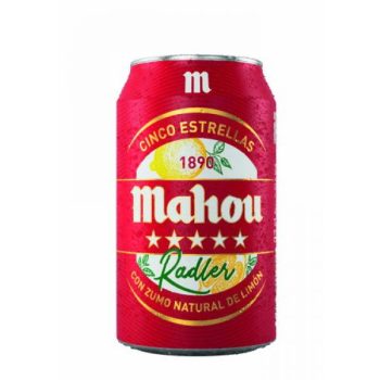 MAHOU 5 ESTRELLAS RADLER LATA 33CL 3X8 PACK 24U