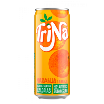 TRINA NARANJA LOW CAL LATA 33CL CAJA 24U