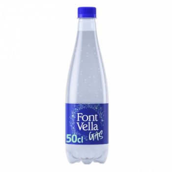 AGUA CON GAS FONT VELLA PET 50CL 4X6 PACK 24U