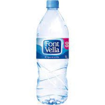 AGUA FONT VELLA PET 1L CAJA 15U