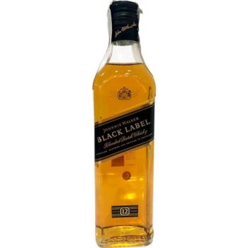 WHISKY JOHNNIE WALKER BLACK 20CL CAJA 24U
