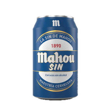 MAHOU SIN LATA 33CL CAJA 24U
