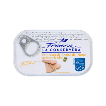 FRINSA LA CONSERVERA VENTRESCA BONITO A. OLIVA LATA 111GR CAJA 25U