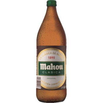 MAHOU CLASICA VIDRIO NR 1L CAJA 6U