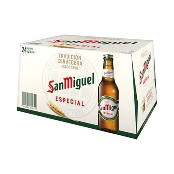 SAN MIGUEL ESPECIAL VIDRIO NR 33CL CAJA 24U SAN MIGUEL ESPECIAL VIDRIO NR 33CL CAJA 24U