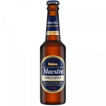 MAHOU MAESTRA DOBLE LUPULO VIDRIO NR 33CL CAJA 24U