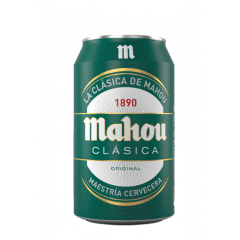 MAHOU CLASICA LATA 33CL CAJA 24U