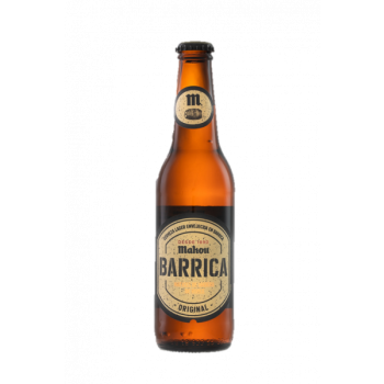 MAHOU BARRICA ORIGINAL VIDRIO NR 33CL CAJA 12U