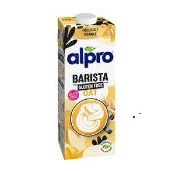 BEBIDA VEGETAL ALPRO BARISTA AVENA S/GLUTEN BRIK 1L CAJA 8U