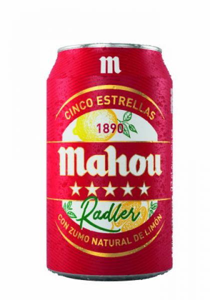 MAHOU 5 ESTRELLAS RADLER LATA 33CL 3X8 PACK 24U MAHOU 5 ESTRELLAS RADLER LATA 33CL 3X8 PACK 24U