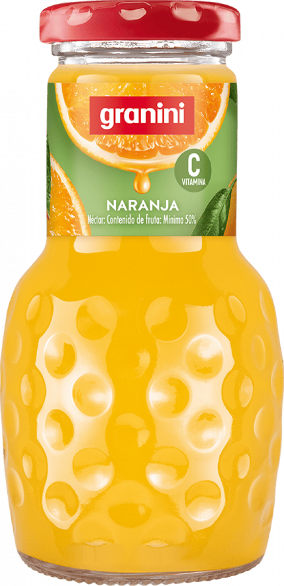 ZUMO GRANINI NARANJA VIDRIO NR 20CL CAJA 24U ZUMO GRANINI NARANJA VIDRIO NR 20CL CAJA 24U