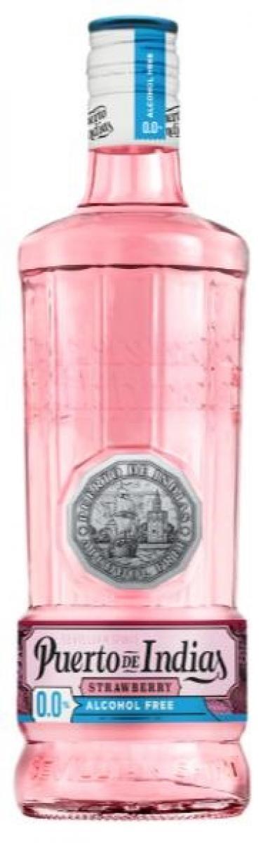 GINEBRA PUERTO DE INDIAS STRAWBERRY 0,0 70CL 1U GINEBRA PUERTO DE INDIAS STRAWBERRY 0,0 70CL 1U