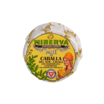 MINERVA PATE DE CABALLA BIO LATA 75GR CAJA 24U
