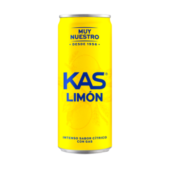 KAS LIMON SIN HICONE LATA SLEEK 33CL CAJA 24U
